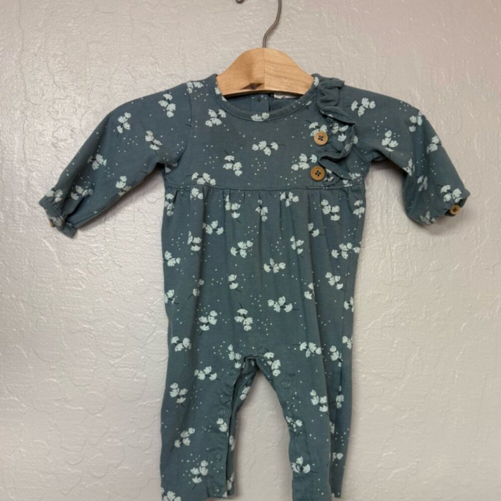 $18 ADD ON city mouse floral romper 3-6M Zara Hanna Andersson Mini Boden